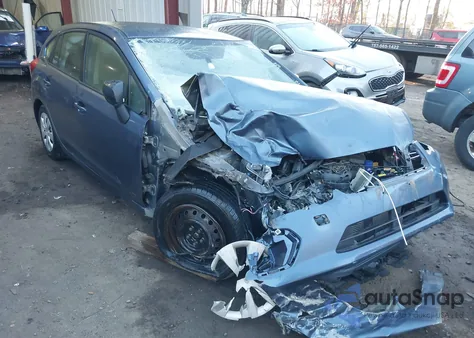 2013 Subaru Impreza 2.0I z USA, uszkodzony, nr VIN JF1GPAA66DH853664